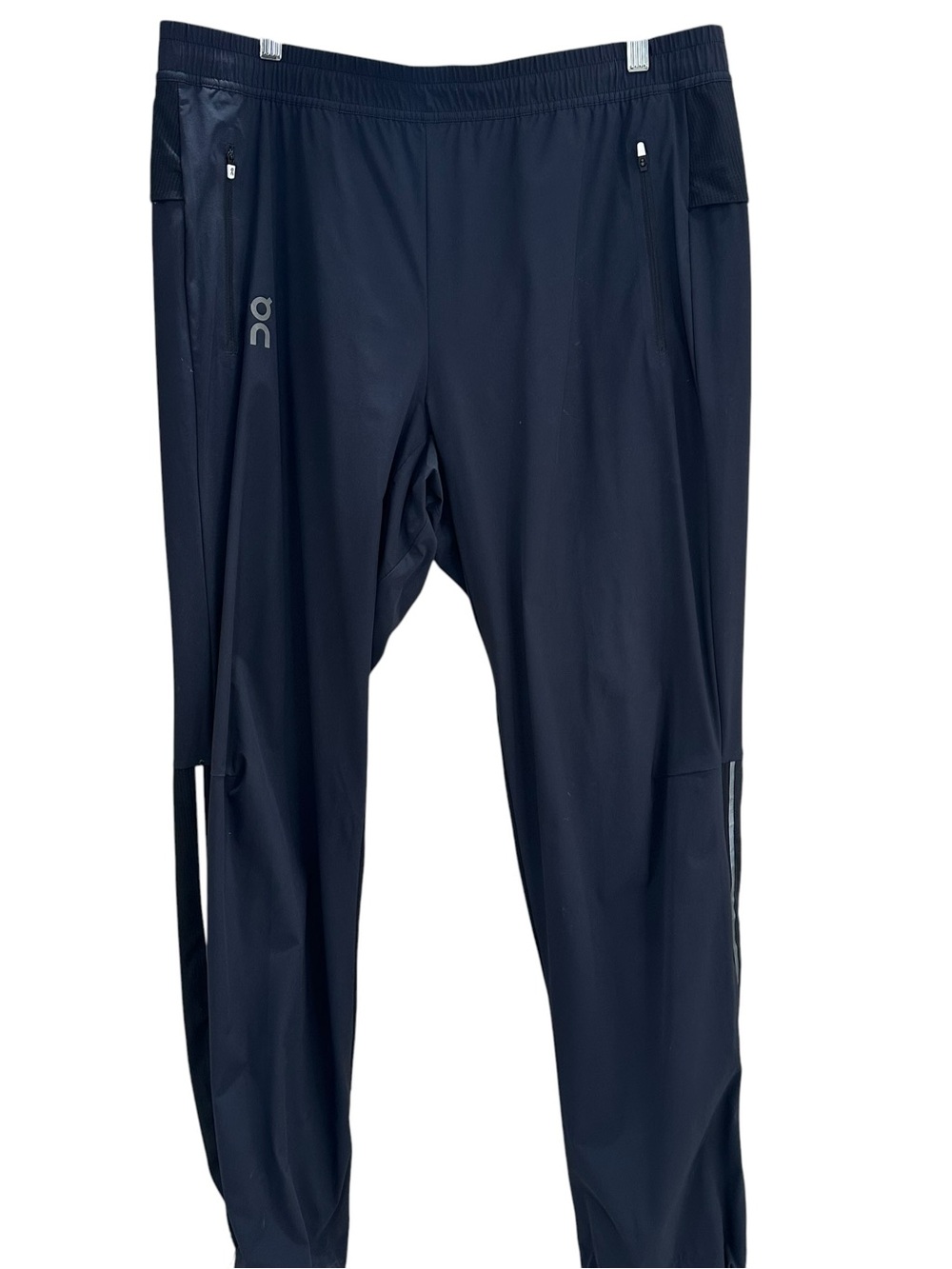 On Running On Cloud Track Pants Men's Large Deep Navy Vented Zipper Pockets